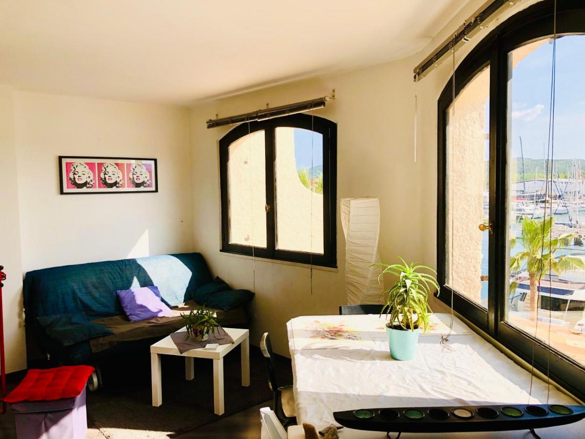 Petit Cocon Magnifique Vue Sur Marina Dans Le Golfe De Saint Tropez Apartment Cogolin Exterior foto