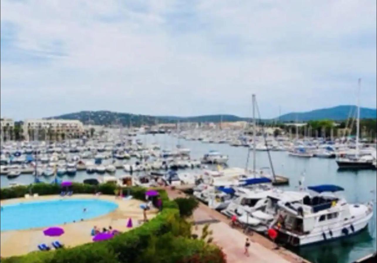 Petit Cocon Magnifique Vue Sur Marina Dans Le Golfe De Saint Tropez Apartment Cogolin Exterior foto